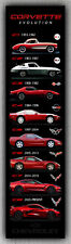 Usado, Banner Chevrolet Corvette geração decoração de parede interior exterior 2x8 pés 60x240cm comprar usado  Enviando para Brazil