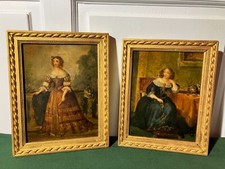 Rare pair portraits d'occasion  Expédié en Belgium