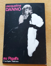 Jacqueline danno pigall d'occasion  Bon-Encontre