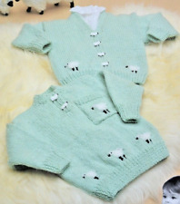 Knitting pattern baby for sale  COLCHESTER