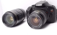 Conjunto de lentes duplas Canon Kiss X5 padrão e telefoto 720835, usado comprar usado  Enviando para Brazil