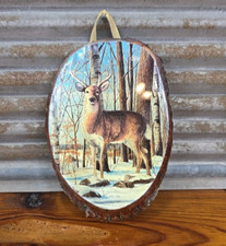 Rustic wooden deer for sale  South Roxana