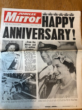 1977 daily mirror for sale  MANCHESTER
