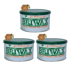 Esmalte de cera Briwax marrom claro original para móveis, 16 fl. Oz. (Pacote com 3) comprar usado  Enviando para Brazil