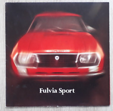 Lancia fulvia sport for sale  BOURNE