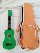 Green ukulele case for sale  THETFORD