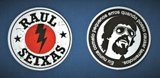 Usado, ADESIVOS RAUL SEIXAS Música CANTORA BRASILEIRA COMPOSITOR rock POP FOLK psicodélico comprar usado  Enviando para Brazil