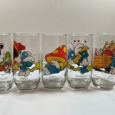 Smurfs set drinking for sale  Oneonta
