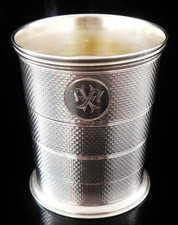 Sterling silver collapsible for sale  FALKIRK