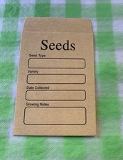 Seed envelopes pack for sale  WALLINGFORD
