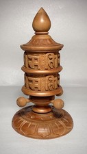 Tibetan buddhist wooden for sale  Saint Charles