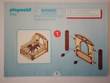 Playmobil bauanleitung 5112 gebraucht kaufen  Moritzburg