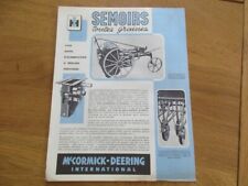 Feuillet semoirs graines d'occasion  Einville-au-Jard