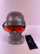 Gafas de sol negras envolventes Blenders Red Explosion lentes espejadas rojas segunda mano  Embacar hacia Mexico