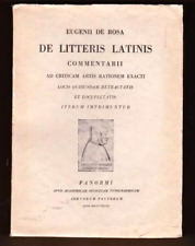 Eugenio rosa litteris usato  Santa Maria a Vico