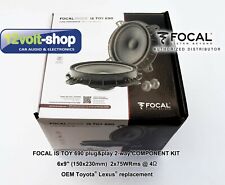 Kit de componentes bidirecionais Focal IS TOY 690 Toyota/Lexus/Subaru Plug&Play 6''x9'' comprar usado  Enviando para Brazil