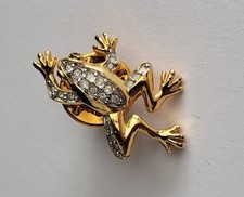 Swarovski brosche frosch gebraucht kaufen  Weilburg