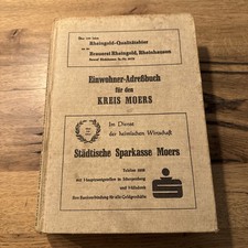 Einwohnerbuch adreß buch gebraucht kaufen  Krefeld