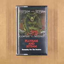 FLOTSAM AND JETSAM Cassette Tape 80s Metal DOOMSDAY FOR THE DECEIVER 90s REISSUE comprar usado  Enviando para Brazil