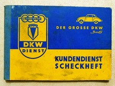 Dkw kundendienst scheckheft gebraucht kaufen  Vechta
