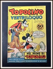 Topolino ventriloquo regno usato  Italia