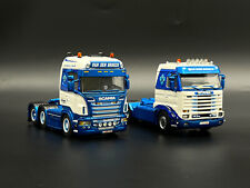Modelos de caminhões Scania 143 steamline+Scania R5 Highline 6x2 "Van den Broeck" WSI comprar usado  Enviando para Brazil
