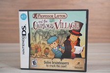 Professor Layton and the Curious Village, 100% na caixa completo LIMPO DS comprar usado Professor Layton and the Curious Village, 100% na caixa completo LIMPO DS comprar usado  Enviando para Brazil
