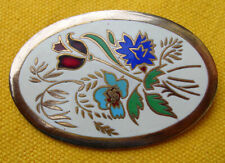 Ancienne broche florale d'occasion  Poncin