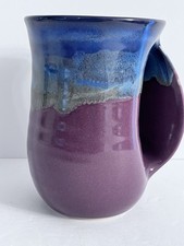 Caneca de café cerâmica Neher aquecedor de mão argila em movimento destro 2017 assinada comprar usado  Enviando para Brazil