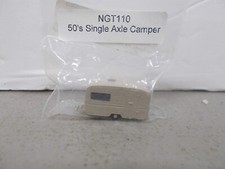 Usado, PRIMEIRA ADIÇÃO # NGT110 ~ REBOQUE CAMPISTA DE EIXO ÚNICO DOS ANOS 50 ~ ESCALA N ~ FUNDIDO comprar usado  Enviando para Brazil