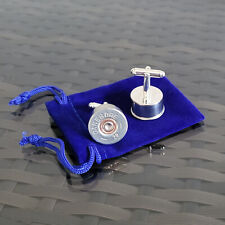 Shotgun cartridge cufflinks for sale  UK