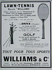 1914 lawn tennis d'occasion  Expédié en Belgium