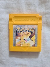 POKEMON AMARELO Nintendo Game Boy Reino Unido Versão Europeia Gameboy BATERIA DE TRABALHO comprar usado  Enviando para Brazil