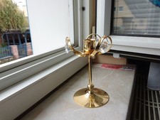 Kerzenhalter metall goldfarben gebraucht kaufen  Hof