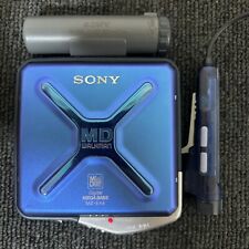 Usado, Mini player de disco Sony MZ-E44 azul funcionando do Japão comprar usado  Enviando para Brazil