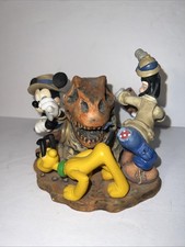 Relógio Disney Animal Kingdom 'The Bone Yard' Mickey Mouse Pluto e Dinossauro Pateta comprar usado  Enviando para Brazil