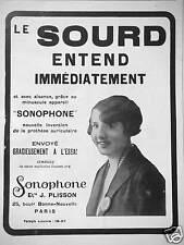 Publicité presse 1931 d'occasion  Compiègne