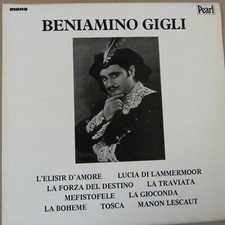 Vinyl record beniamino for sale  CARNFORTH