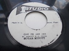 SUGAR MINOTT - GIVE ME JAH JAH 7'' STUDIO ONE 1979 LISTEN, usado comprar usado  Enviando para Brazil