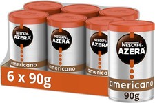 Café instantâneo NESCAFÉ Azera Americano, 90 g pacote com 6 embalagens pode variar comprar usado Café instantâneo NESCAFÉ Azera Americano, 90 g pacote com 6 embalagens pode variar comprar usado  Enviando para Brazil