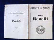 Libretto moto benelli usato  Zerbolo