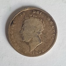 George 1826 shilling for sale  HERTFORD