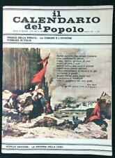 Calendario del popolo usato  Italia