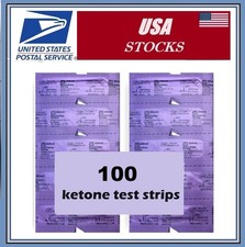 100 tiras de teste de cetona no sangue compatíveis com precisão Xtra vendedor EUA validade 26-6 comprar usado  Enviando para Brazil