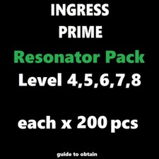 Guia para INGRESS PRIME: ressonador L4, 5, 6, 7, 8 cada - 200 peças comprar usado  Enviando para Brazil