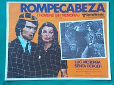 1974 SENTA BERGER LUC MERENDA PUZZLE Terror GIALLO Crime CARTÃO DE LOBBY MEXICANO 6 comprar usado  Enviando para Brazil