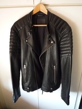Allsaints leather padded for sale  WIGSTON