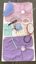 LOTE 100% Boneca American Girl Marca 18” Acessórios para Modelagem de Cabelo Salão de Beleza Brincar comprar usado  Enviando para Brazil