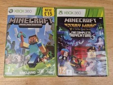 Xbox 360 minecraft for sale  WORKSOP