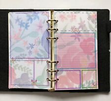 Conjunto de papel Filofax pessoal em um design estilo caixa de bala de flores - 20 páginas comprar usado  Enviando para Brazil